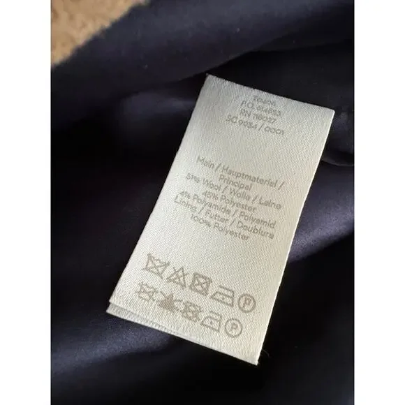 Boden Women's PYM Wool Pea Coat in Camel - Size 8R - Picture 12 of 13